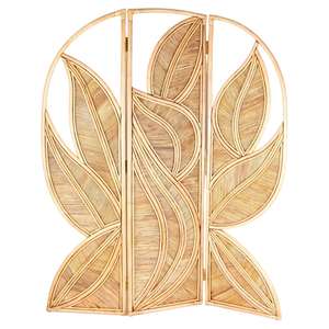 Decorative dividers best price portable flower divider panels rattan folding <b>partition</b> <b>doors</b> for living room - Product Image 1