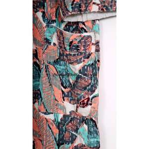 Robe longue kimono en coton biologique vintage pour femmes, tricotée, matelassée, faite à la main, mode indienne, rayée, en gros - Product Image 2