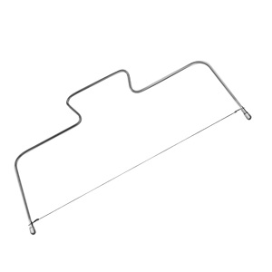 Nivelador de pasteles de 32,5 cm de acero cromado, cortador de pasteles ajustable para capas uniformes, herramienta para hornear y decorar pasteles – Zenker - Product Image 1