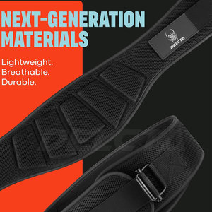 เข็มขัดนีโอพรีนยกน้ำหนักคุณภาพดี น้ำหนักเบา ผลิตในปากีสถาน ราคาถูก บริการ OEM - Product Image 6