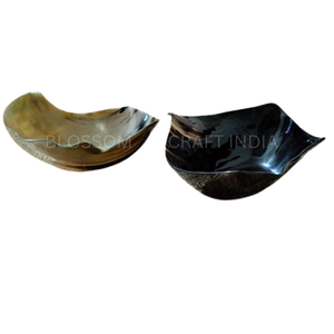 Elegant Natural Crafts Eco Friendly Buffalo Horn Serving <b>Tray</b> Handicraft Decorative Dish in <b>All</b> Sizes for Home Decorative Use - Product Image 5