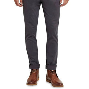 Venta al por mayor de fábrica, pantalones de algodón ajustados de cintura alta para hombre, de algodón de estilo informal Pakistán, precio razonable - Product Image 2