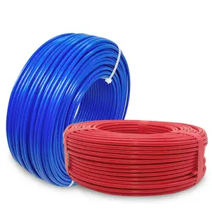 Best Selling 2.5mm 4mm 6mm 10mm 450/750V copper PVC insulated coiled power cord electric wire