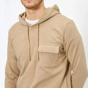 2025 dernière conception chaude sweats à capuche de bonne qualité pour hommes et logo personnalisé sweats à capuche design vintage pour poches latérales - Product Image 2