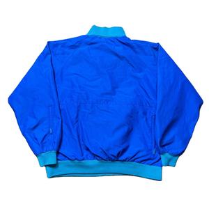 Chaqueta Deportiva Vintage para Hombre, Azul, Media Cremallera, Estilo Anorak, con Capucha, Transpirable, Manga Larga, para Gimnasio, Fitness y Entrenamiento - Product Image 2