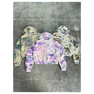 Custom Men's 100% Cotton <b>Vintage</b> Acid Washed Fleece <b>Zip</b> <b>up</b> Hoodies High Quality Oversized French Terry Streetwear <b>Zip</b> <b>up</b> <b>Hoodie</b> - Product Image 1