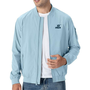 <b>Light</b> <b>Weight</b> Stylish Breathable Bomber <b>Jacket</b> Premium Quality Top Selling Men Bomber <b>Jacket</b> - Product Image 1