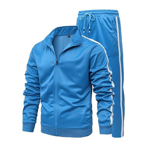 High Quality Sun Faded Acid Wash Fleece <b>Oversized</b> Training Wear Sweat Suits <b>Sweatpants</b> and Zip up Hoodie Set Tracksuits for Men - Product Image 4
