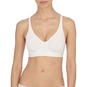 Reggiseno Sportivo Ricaricabile Natori da Donna Bianco, Top Corto Regolabile, Reggiseno Fitness Morbido e Leggero Imbottito, Taglia 40DDD, in Spandex - Product Image 1