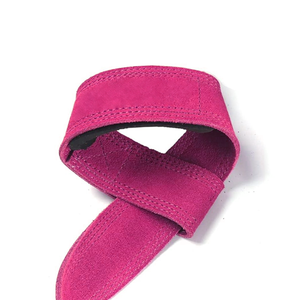 Correas de cuero de vaca para levantamiento de pesas para hombres y mujeres, duraderas, cómodas, seguridad para Fitness, entrenamiento de fuerza, peso muerto - Product Image 3