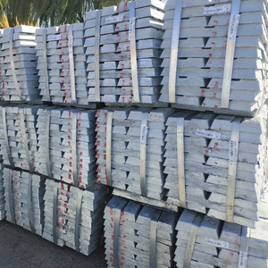 High Purity 99.99-99.999% Non-Alloy <b>Zinc</b> Ingot Metal Durable Anti-Corrosion Die-Casting Battery Industry Building Material - Product Image 1