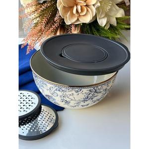 Miss Betty Set grattugia in smalto blu - Product Image 1