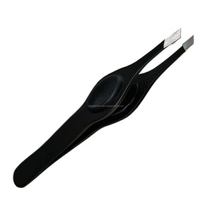 Pince à épiler droite WORLD PRECISION SURGICAL en acier inoxydable, légère, à pointe fine, avec poignée confortable, réutilisable pour les poils des sourcils - Product Image 6