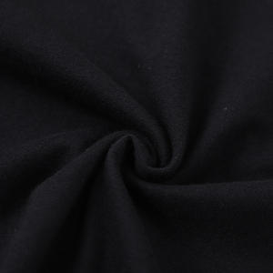 T-shirt uni à col rond en coton peigné 220g, nouveau design d'été, impression de logo personnalisée OEM - Product Image 5