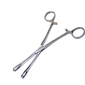 Pinzas quirúrgicas de acero inoxidable, alicates, fórceps redondos para Piercing con dientes para tatuaje, herramientas corporales de Surgiright Instrument - Product Image 5