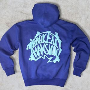 Sudadera con capucha de gran tamaño con estampado unisex de invierno 100% algodón polar - Product Image 2