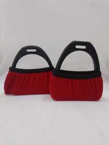 Cubierta de estribo de lana ecuestre de aluminio de acero inoxidable de alta calidad al por mayor estilo occidental transpirable duradero para uso estable - Product Image 3