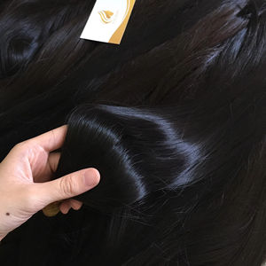 Cheveux vietnamiens bruts non traités pour bébés, cheveux fins, meilleur matériau, décoloration et teinture des cheveux, 8 pouces étirés, MOQ 300 grammes - Product Image 1