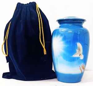 Urne funéraire en métal faite à la main la plus vendue, hommage magnifique et durable pour l'approvisionnement mondial en cendres - Product Image 2