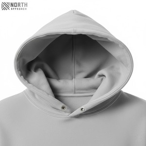 Custom Men's Heavyweight Cotton Oversized Fleece Hoodie <b>Sweatshirt</b> Winter Wear With <b>Embroidery</b> Odm Manufacturer Reversible - Product Image 6