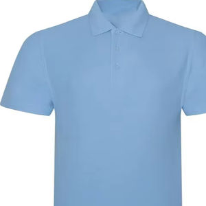 เสื้อกอล์ฟสำหรับผู้ชายเสื้อยืดผ้าแคนวาสแบบระบายอากาศได้ดีดีไซน์แบบกำหนดเองและโลโก้ - Product Image 1