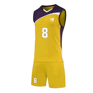 Uniforme de Voleibol Transpirable con Logotipo Personalizado, Ropa Deportiva Profesional, Uniforme de Voleibol para Venta en Línea - Product Image 2