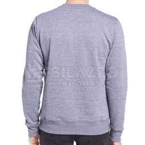 Sudaderas básicas de mezcla de algodón de alta calidad, venta al por mayor, sudadera de jersey liso para imprimir - Product Image 2