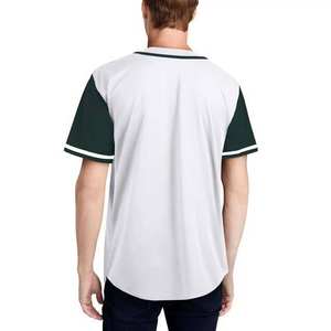 Camiseta de Béisbol de Poliéster Morada al por Mayor, Nueva Moda, Ropa Deportiva Personalizada por Sublimación, Ropa de Béisbol y Sóftbol - Product Image 2