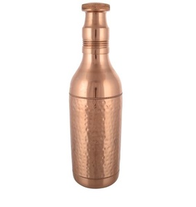 Set of 2 Copper Bottle <b>for</b> Home School Office Gym Outdoor Drinking Water Usage Pure Solid Copper Bottle in Wholesale Price - Product Image 5