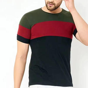 Wholesale 100% Cotton Fabric Reasonable Rate O Neck <b>Collar</b> Half Sleeve Custom Made logo Men Fashionable <b>t</b> <b>Shirt</b> - Product Image 4
