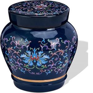 Urne de crémation en métal pour cendres humaines avec sac d'enterrement, pour hommes et femmes adultes, Offre Spéciale - Product Image 3