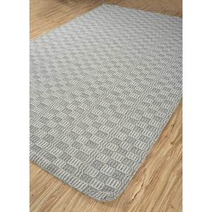 Alfombra de Lana Hecha a Mano Abrash, Tejido Plano, Gris y Negro, Diseño Geométrico a Rayas, para el Hogar, Pasillo, Rectangular, para el Lateral de la Cama, Alfombra de Yute-ADWL-16 - Product Image 2
