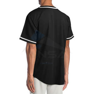 Maillot de baseball et de softball pour hommes et jeunes, personnalisé, à manches courtes, vente en gros d'usine, équipe de baseball et de softball personnalisée - Product Image 2