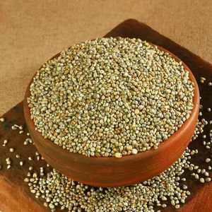 Grano de Bajra Seco Orgánico, Rico en Hierro y Alto en Fibra, No Glutinoso, Paquete a Granel, Servicio de Marca Privada OEM, Larga Vida Útil de 12 Meses - Product Image 1