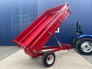 Remolque Agrícola con 4 Ruedas y Sistema de Elevación Hidráulico para Uso Agrícola - Product Image 4