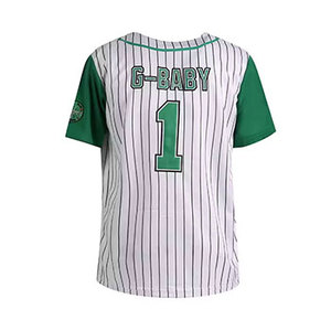 Maillot de baseball respirant imprimé par transfert thermique personnalisé, manches courtes, prix abordables, maillot de baseball vierge - Product Image 2