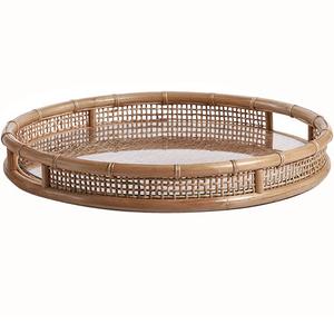 Plateau de service en bois massif nouveau modèle concepteur plateau de service hôtel Restaurant utiliser plateau de service polyvalent usage quotidien à la maison - Product Image 2