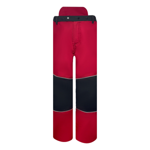 Pantalones de Seguridad de Alta Visibilidad para Trabajos Forestales con Cintura Elástica y Protección para Motosierra - Product Image 2