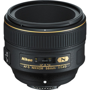 เลนส์กล้องชุดใหม่ AF-S 58 มม. f/1.4 G - Product Image 1