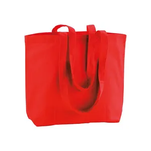Borse Promozionali Personalizzate in Cotone con Design a Soffietto e Materiale da 120 G/m2 - Product Image 3