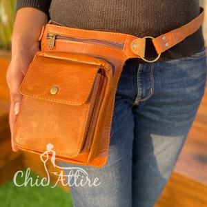Stylish Leather <b>Pocket</b> <b>Belts</b> Genuine Leather Waist Bag Handmade Travel <b>Belt</b> Unisex Stylish Collection Hip <b>Pocket</b> <b>Belts</b> - Product Image 1