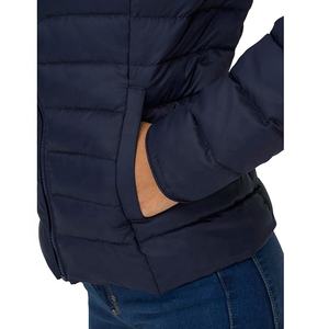 Veste matelassée pour femme 100% polyester Fermeture éclair intégrale Col montant Veste matelassée matelassée Streetwear Veste tendance pour femme FTI-PJ-018 - Product Image 5