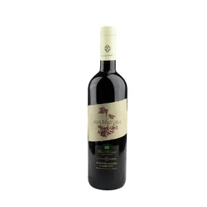 Лучшее итальянское качество, био натуральный виноград 75cl Montepulciano doc, красное вино для оптовой продажи