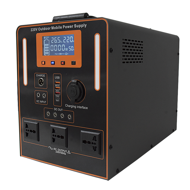 Hot Selling 500W 1000W  1500W 2000W 3500W  110V 220V Solar Charge Battery Power Generator Station for Outside