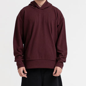 Sweat-shirt pull-over avec logo personnalisé OEM Sweat à capuche confortable pour homme Doublure polaire 100% coton Streetwear Fabricant de vêtements - Product Image 2