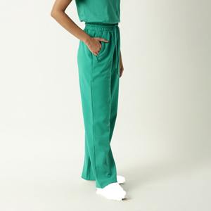 กางเกงผ้าแคนวาสทรงขากว้างสำหรับผู้หญิง คุณภาพพรีเมียม เนื้อผ้านุ่ม สัมผัสนุ่มสบาย 100% ผ้าฝ้าย - Product Image 5