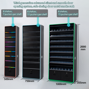 호주 영국 벨기에 폐쇄형 도난 방지 담배 가게 스탠드 주유소 담배 진열대 - Product Image 6