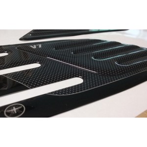 2 pezzi di protezioni laterali per ginocchia 3D compatibili con MOTO GUZZI V7, nuovi accessori per moto - Product Image 4