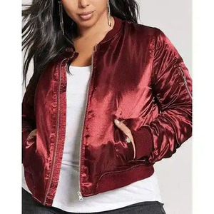 2025 dames en cuir de mouton véritable veste dames recadrée Bomber Style mode printemps en cuir véritable veste femmes Bomber vestes - Product Image 6
