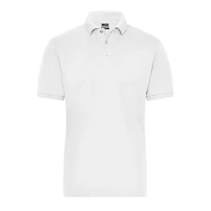 Polo bio-extensible pour homme, chemise de travail promotionnelle durable, merchandising écologique - Product Image 2